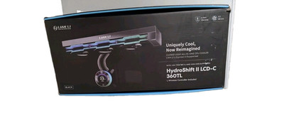 Lian Li Hydroshift II 360 TL RGB Liquid CPU Cooler - 360mm AIO - 3X 120 RGB