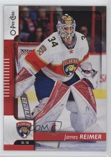 2017-18 O-Pee-Chee Red James Reimer #494 0a4