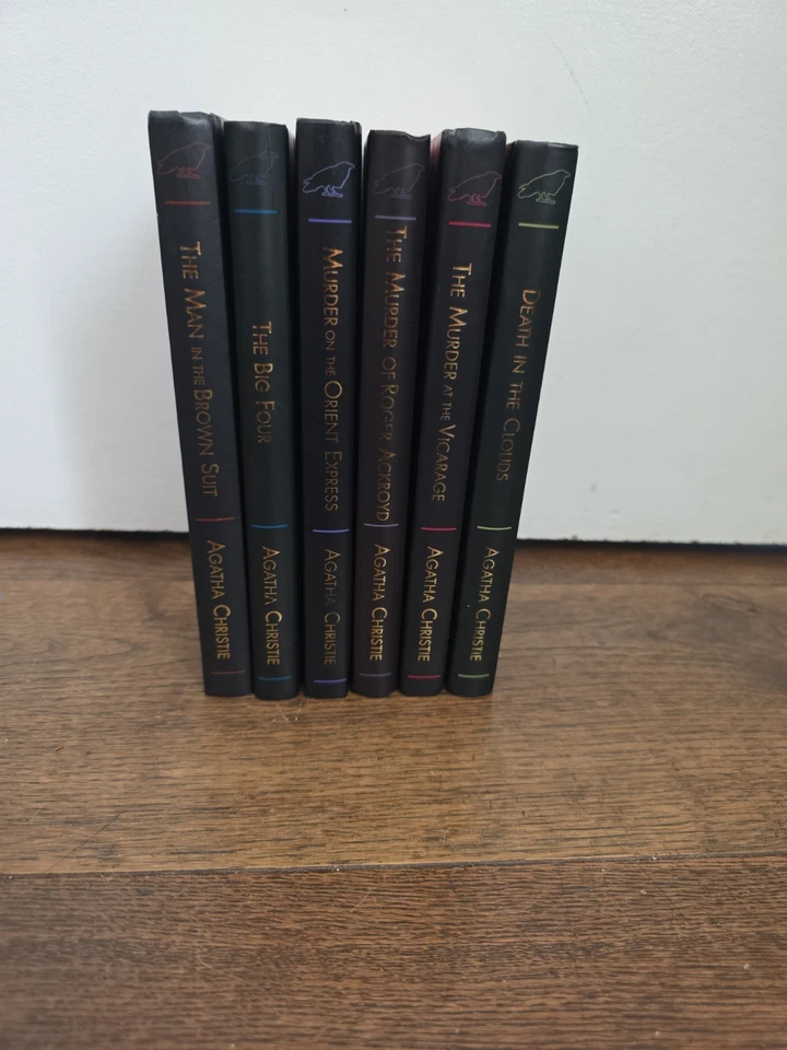 Agatha Christie Mystery Collection Hardback Books Set of 6 - Image 1 of 4