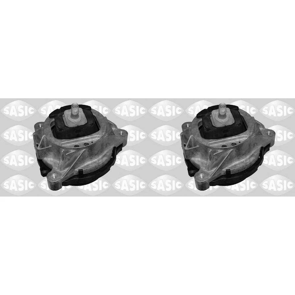 2X SASIC MOTORLAGER GUMMIMETALLLAGER OBEN BEIDSEITIG passend für BMW 1 2 3 4  - Bild 2 von 3