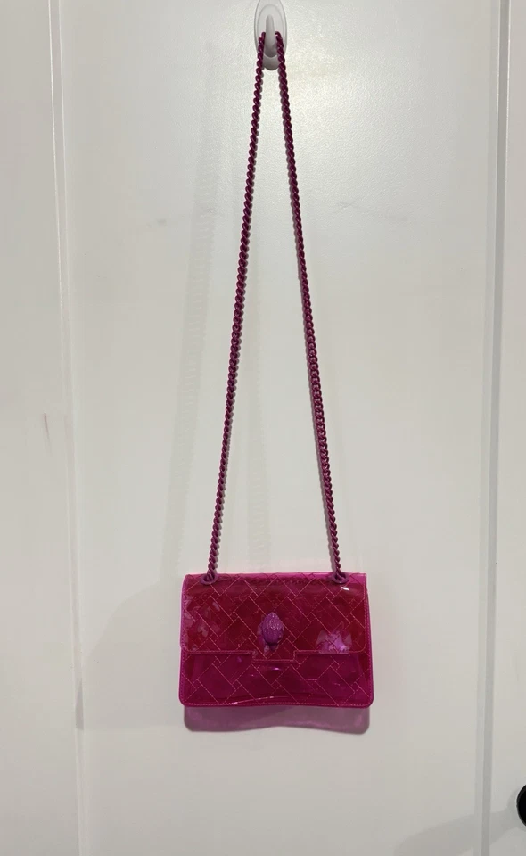 Kurt Geiger MINI VINYL KENSINGTON DRENCH BAG - Image 4 of 4