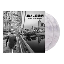 Where Have You Gone- Alan Jackson Limited Edition Black & White Colored Vinyl