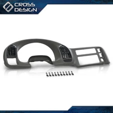Fit For 1995-05 Chevy Astro GMC Sarfari Dash Radio Cluster Trim Bezel Vent Panel