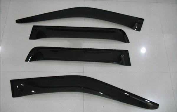 TRADIESCHOICE Weathershields For Toyota Land Cruiser 200 Series 2007 2015 Window Visors For All Weather Comfort P0746304