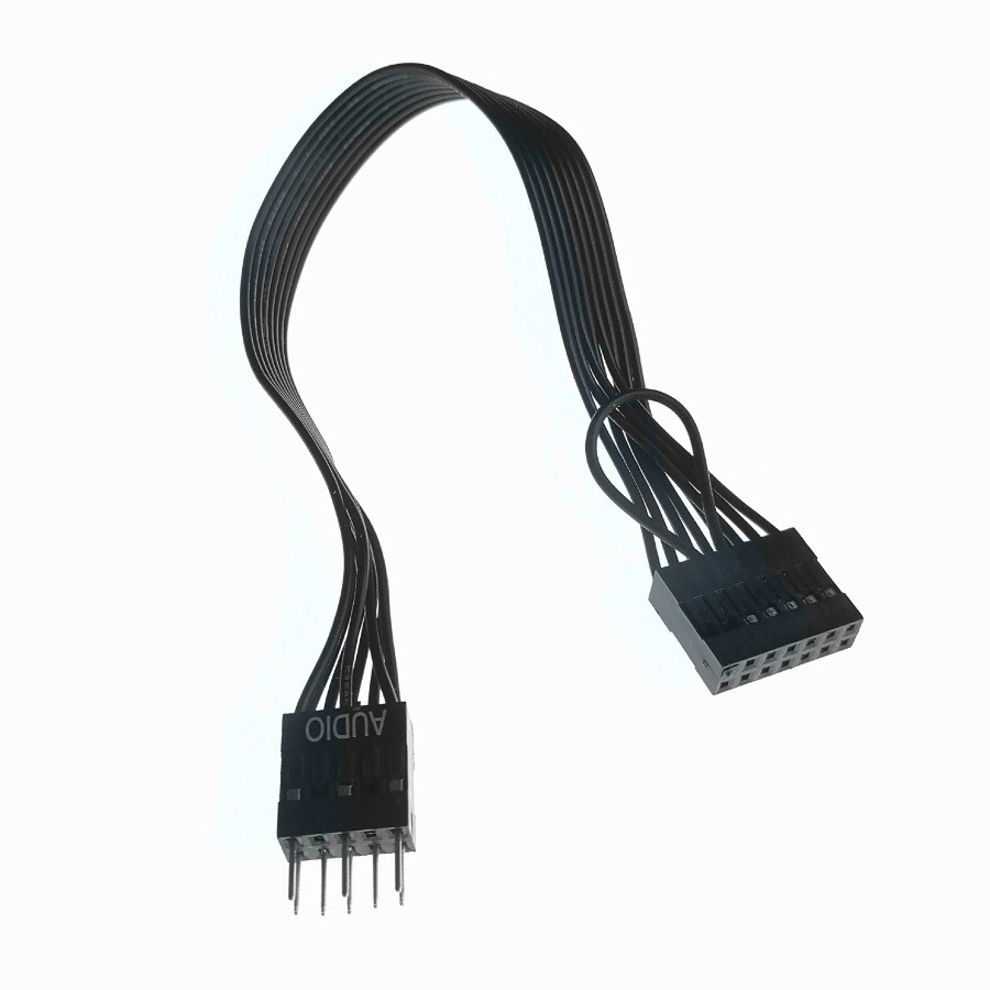 HD Audio 13Pin Female to 9Pin Male Cable For Lenovo Motherboard