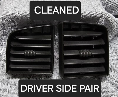 Used OEM GM Dash Vent For 1999-2002 Chevy/GMC Trucks – Right Side, Charcoal (Very Dark Gray)