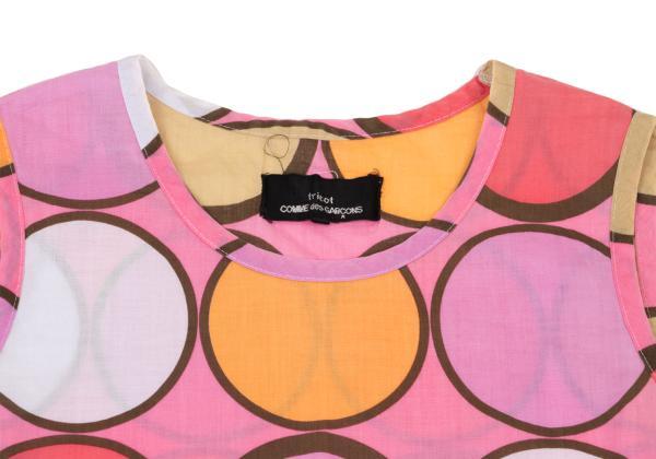 tricot COMME des GARÇONS トップス COMME des GARÇONS tricot gathered neck shirt – dot COMME