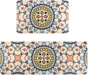 Anti Fatigue Kitchen Rugs Set 2 Piece Waterproof Kitchen ...