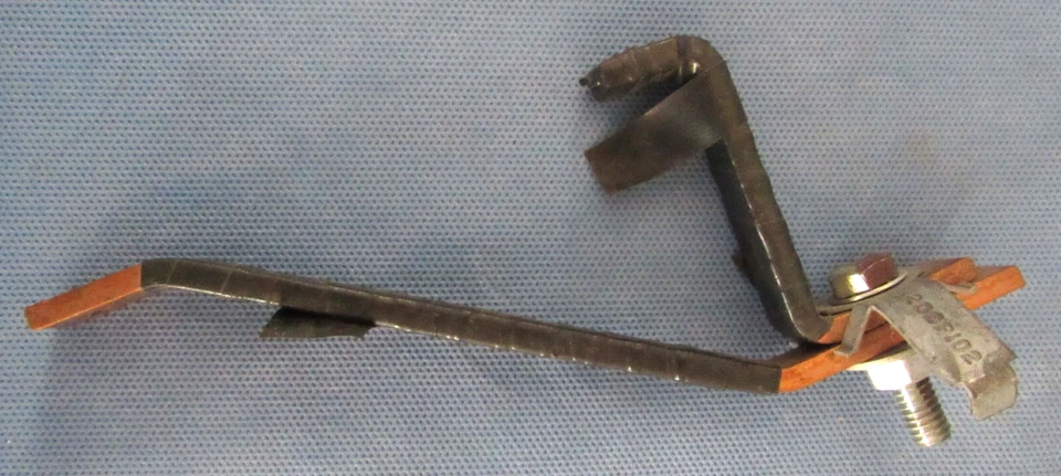 Set GE THFP QMR Panel Board Switch Mounting Hardware Kit / Strap 208P102 208P103 - Image 3 of 4