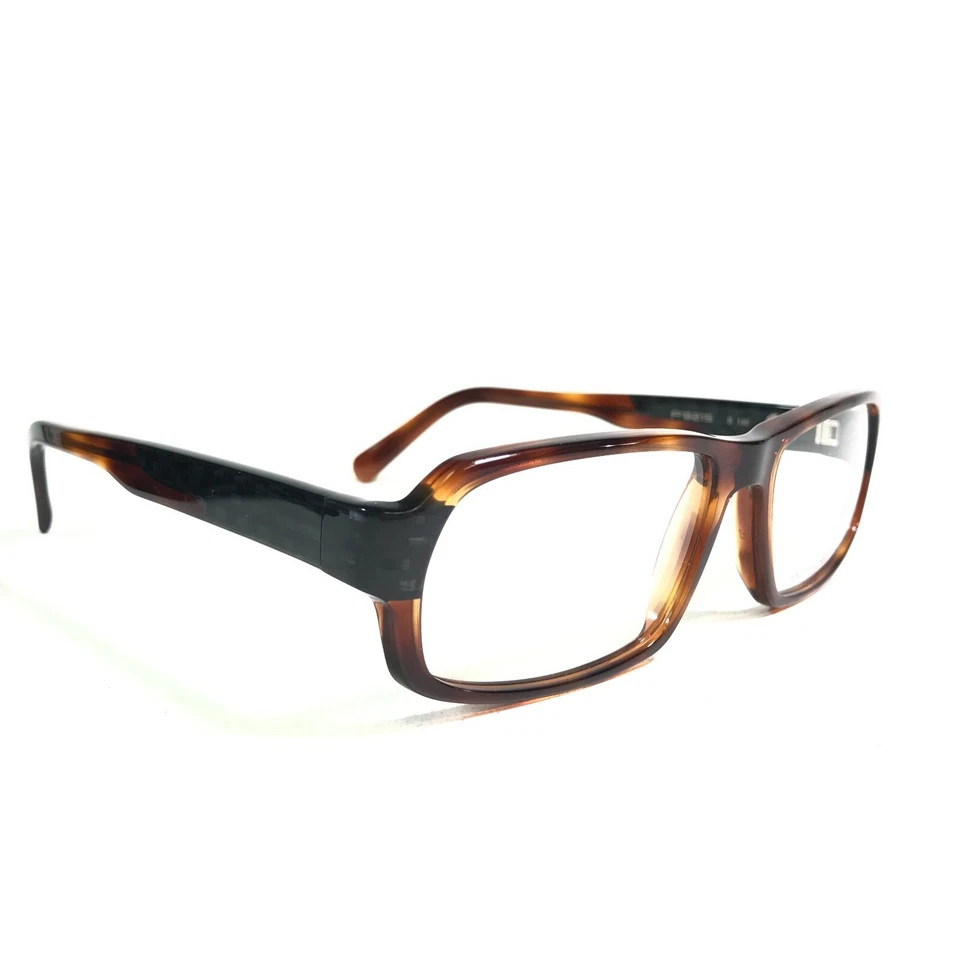 Porsche Design Eyeglasses Frames P8215 B Polished Brown Tortoise 55-16-140 - Image 4 of 4
