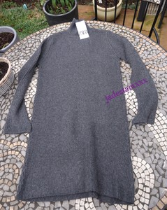 knitted jumper dress zara