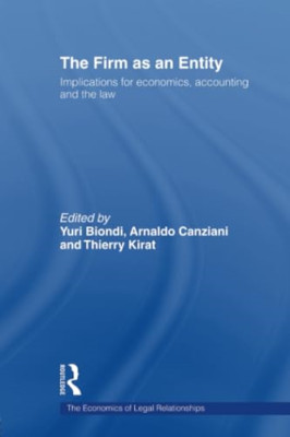 The Firm as an Entity - Paperback NEW Biondi, Yuri 6 Feb 2009