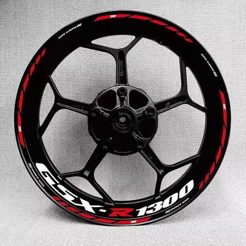Wheel Hub Rim Decorative Decal Reflective Sticker For Suzuki GSX-R 1300 Hayabusa - Picture 1 of 18