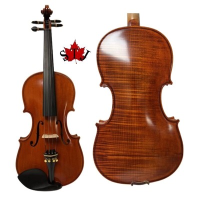Hand made SONG Master 4/4 Violin,Whole back flames maple back,Good Sound #15576