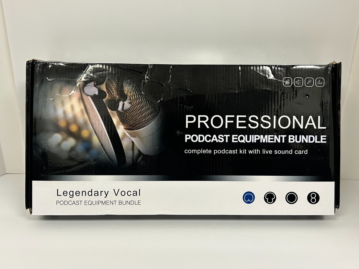 elfbar nachfüll pod läuft aus Legendary Vocal Professional Podcast Equipment Bundle Brand New