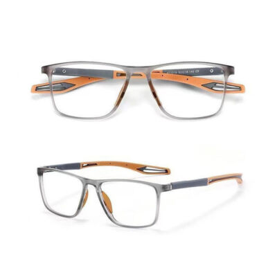 Men TR90 Anti-blue Light Square Reading Glasses Sport Lightweight Glasses Reader