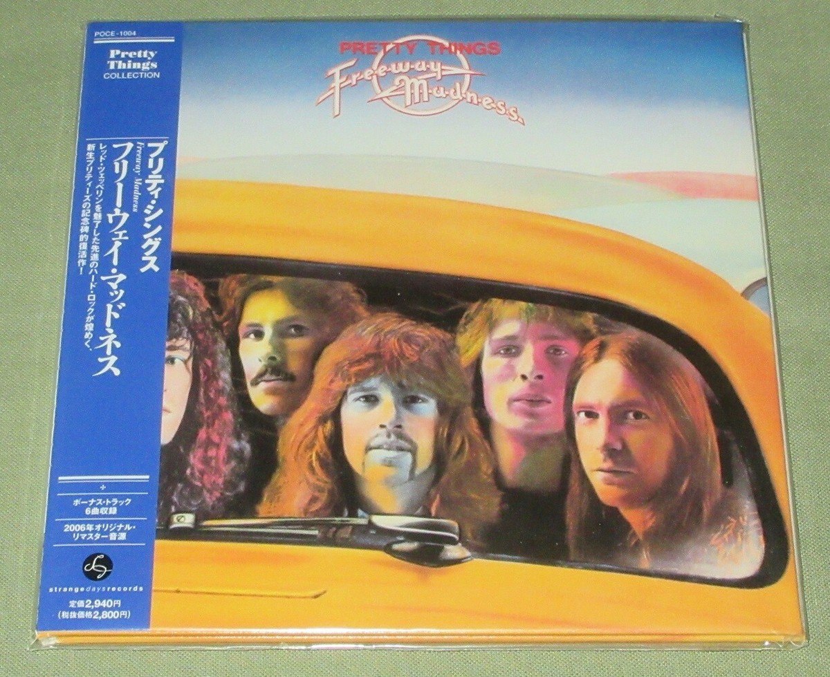 $0 ship! PRETTY THINGS Japan PROMO mini LP CD card sleeve