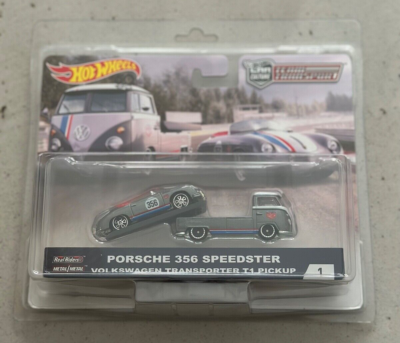 Hot Wheels Team Transport PORSCHE 356 SPEEDSTER VOLKSWAGEN