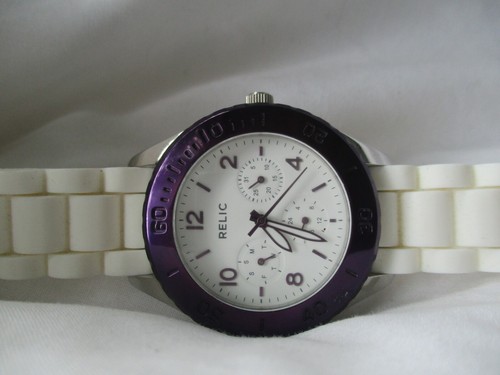 Relic Watch White and Purple All 