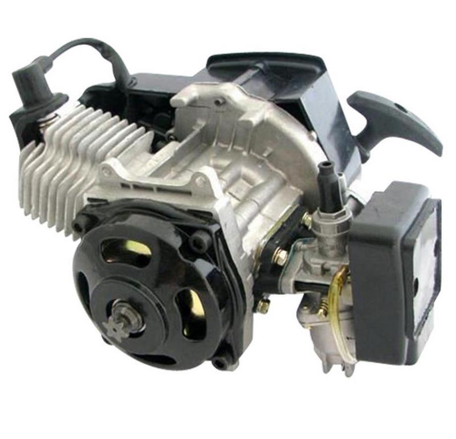 Moteur pocket complet avec lanceur alu renforcé et carburateur de 15mm intégré