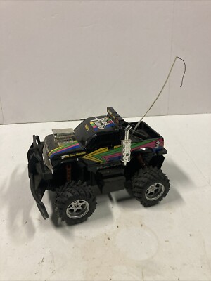 Nikko Black Thunder Apache RC Electric 1992 Black RARE UNTESTED P&R?!?