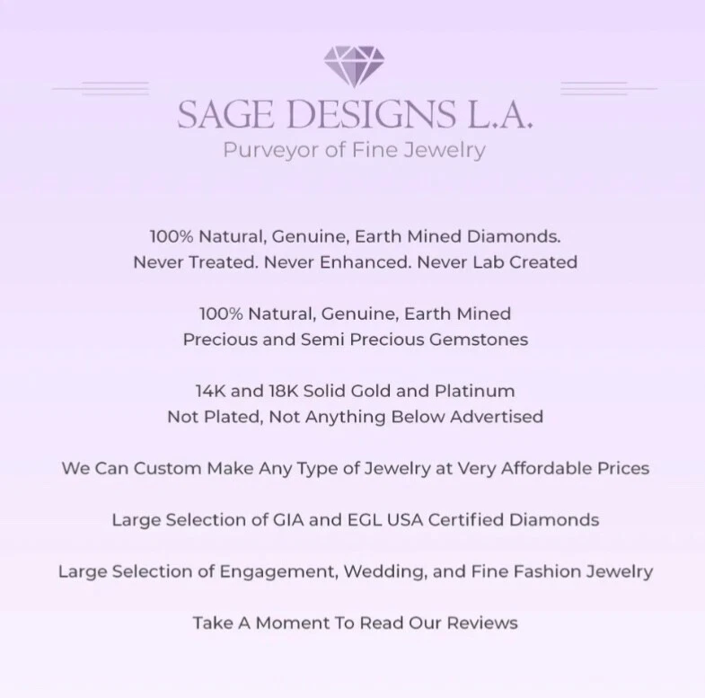 Collar Lariat Y Diamante Zafiro Azul Oro Blanco 14K Natural 0.34 CTW Foto 3 de 3