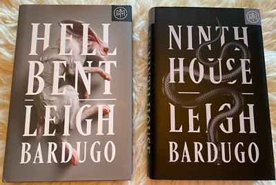 2 Leigh Bardugo Alex Stern series Ninth House Hell Bent HARDBACK book BOTM