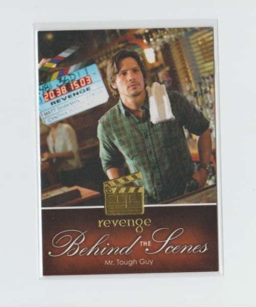 Revenge TV Show Season One Behind the Scenes Insert Trading Card