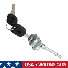 LH Door Lock Cylinder Front Driver Side W/2keys For 2018-2022 Honda Accord