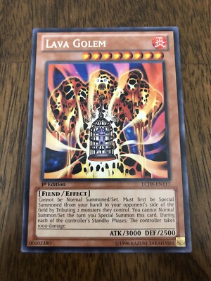 Yu-Gi-Oh! TCG Lava Golem Legendary Collection LCJW-EN117 1st Edition NM