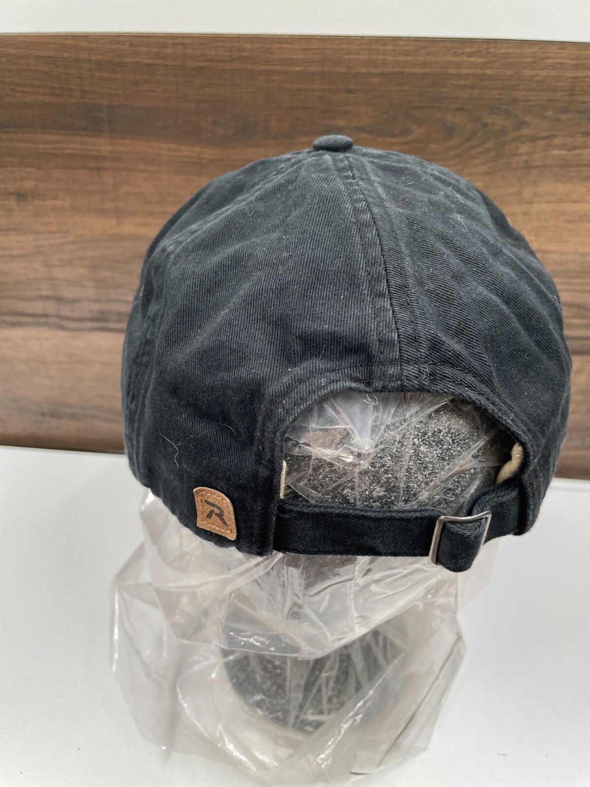 Brails Script Logo Strap Back Black Hat Cap By Ri… - image 4