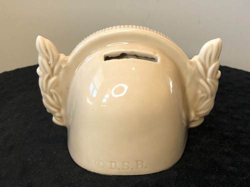 McCoy Ceramic Mercury Dime Savings Bank of Brooklyn, Promotional Dresser Caddy - Picture 4 of 12