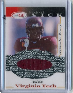 michael vick college jersey
