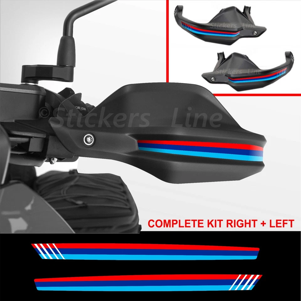 STICKERS LINE 2 Adesivi PARAMANI per BMW R1200 GS R1250 GS motorsport M Performance STANDARD
