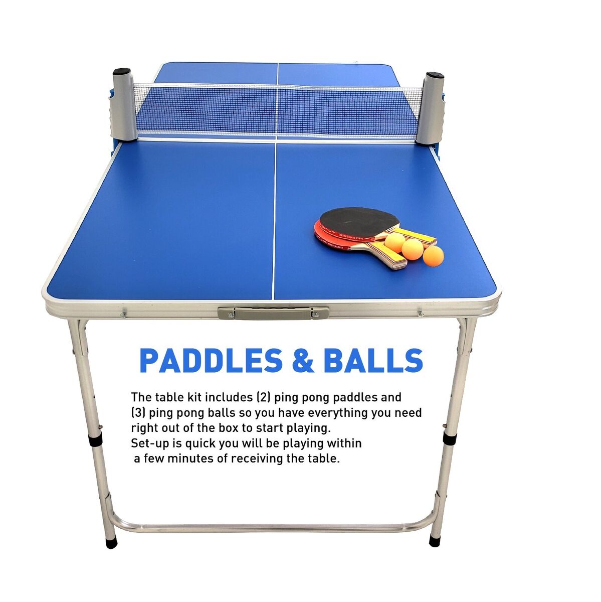 To choose the right table tennis table size for you