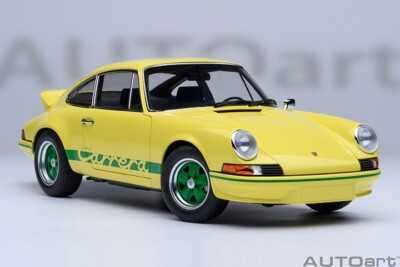 1/18 Porsche 911 Carrera 2.7 RS Grand Prix Light Yellow Model Car