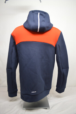 Adidas Men's FC Bayern Munich ZNE Anthem Hoodie Jacket Navy/Red