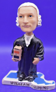BOBBLEHEAD, CHIEF JUSTIC WILLIAM CUSHING, BY GREEN BAG 9/1056 SUPER RARE READ