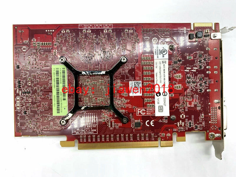 AMD ATI Radeon FirePro W5000 2GB GDDR5 Dual DisplayPort DVI Graphics Card - Image 4 of 4