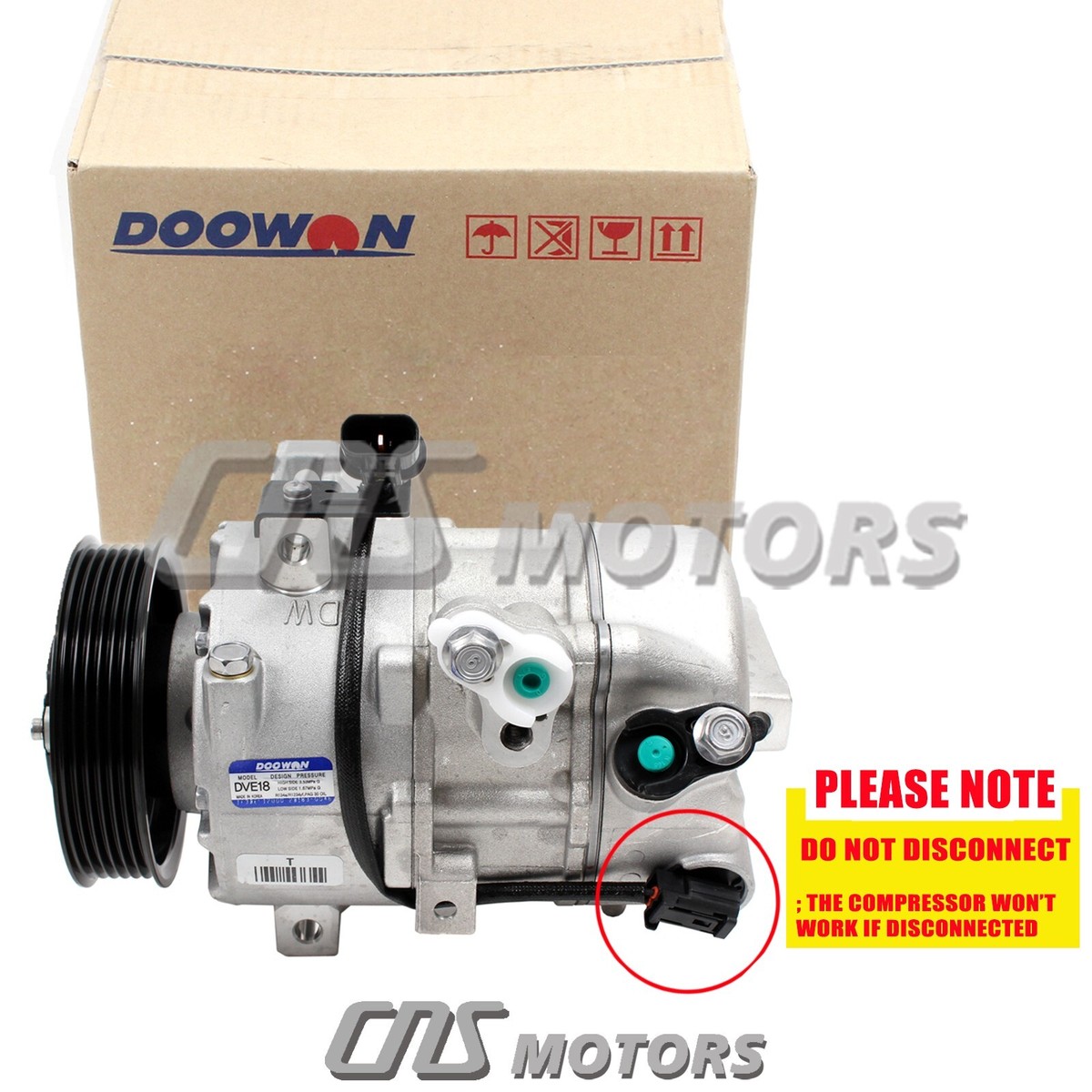 ⭐GENUINE⭐ OEM A/C Compressor w/ Clutch for 2015-2017 Kia K900