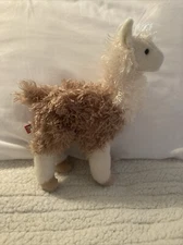 Paddy O'Llama Douglas Cuddle Toys Brown And White Plush 10" x 8" Stuffed Animal