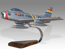 Canadair CL-13A Sabre USAF Desk Wood Airplane New Model Large Scale 1/24