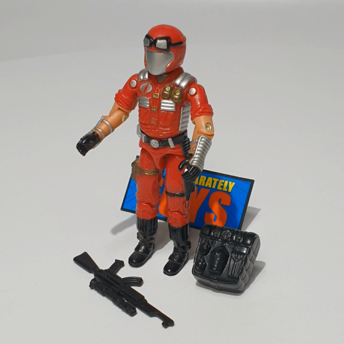 チヨコ　ヴァンパイアレッドver ソフビ GI Joe convention CRIMSON STRIKE TEAM VIPER v7 figure E 2002 club