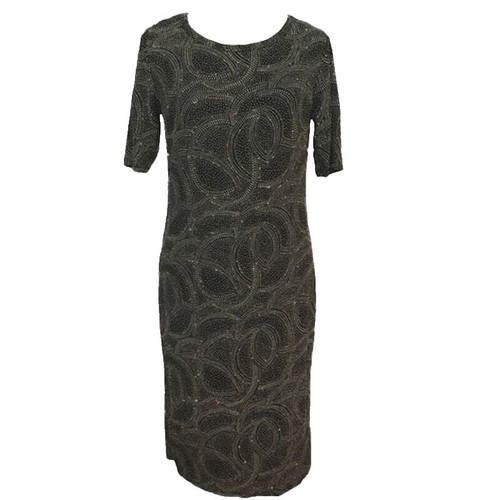 NWT Lularoe Amelia dress 2XL 2X plus fit gray mustard medallion