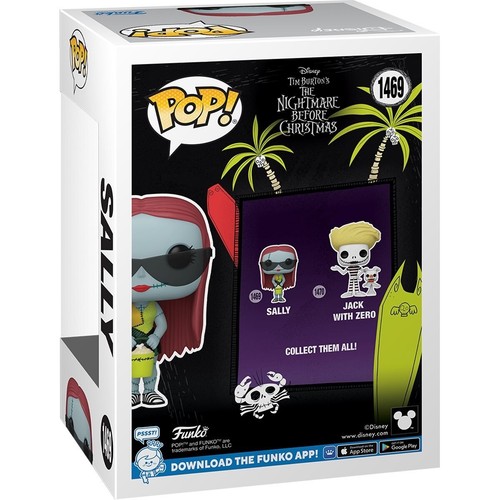 Figura Vinilo Sally POP #1469 TNBC Halloweentown Beach Disney Funko Nueva - Imagen 2 de 3