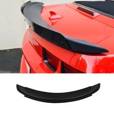 Rear Trunk Lip Wing Spoiler For 2014 2015 Chevrolet Camaro Zl1 Style Matte Black