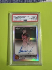 2022-23 Topps Chrome Overtime Elite - Auto #CA-AUT1 Ausar Thompson  PSA 9/9