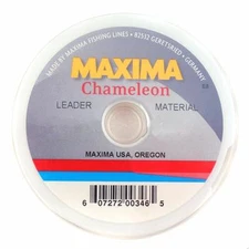Maxima Leader Wheel 10 12 15 20 Lb Test Fishing Line Chameleon Choice of Weight