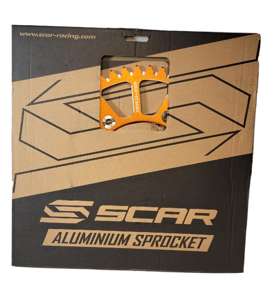 SCAR Aluminum alloy Rear Sprocket Compatible with KTM SX SXF EXC EXCF XC XCW XCF