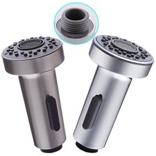 Pull Out Spray Head Faucet Kitchen Sink Basin Mixer Tap 1/2 Connector Home Tool
